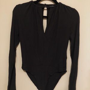 Top shop long-sleeved bodysuit